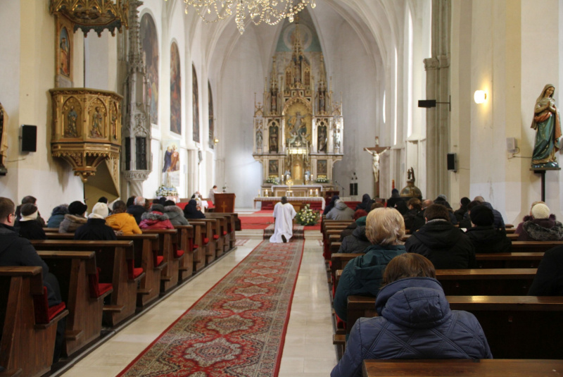 Oznamy / Publikácie / Slávenie dňa zasväteného života - Gelnica - 3.2.2024 - foto
