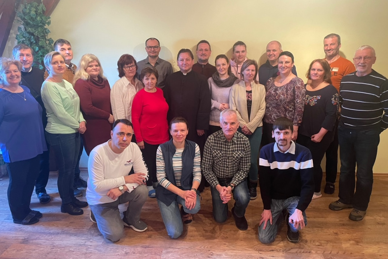 Oznamy / Publikácie / Duchovné cvičenia katechétov Rožňavskej diecézy na Osuší - foto