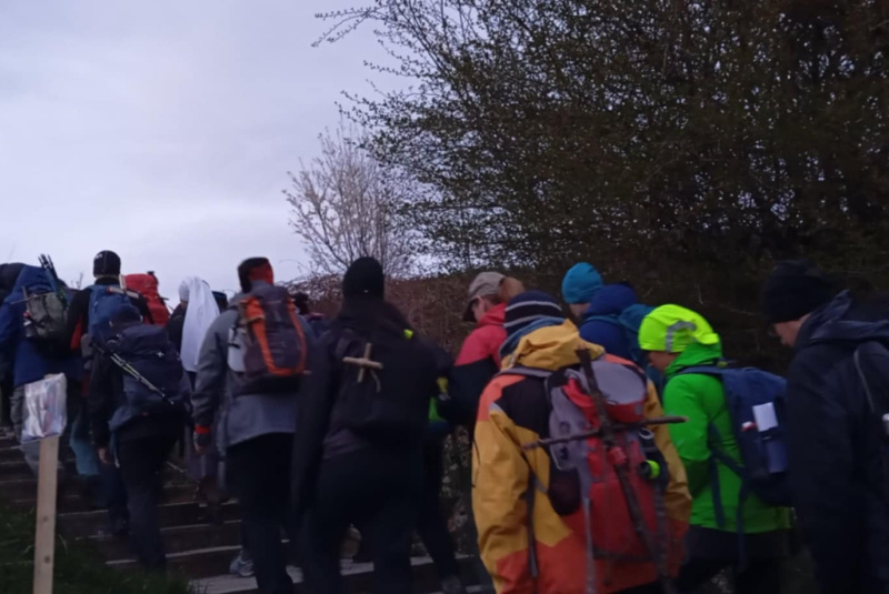 Oznamy / Publikácie / V Rožňavskej diecéze sa na 4 miestach uskutočnila Extrémna krížová cesta - foto