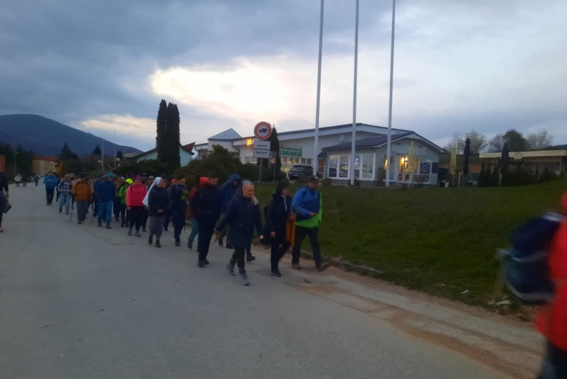 Oznamy / Publikácie / V Rožňavskej diecéze sa na 4 miestach uskutočnila Extrémna krížová cesta - foto