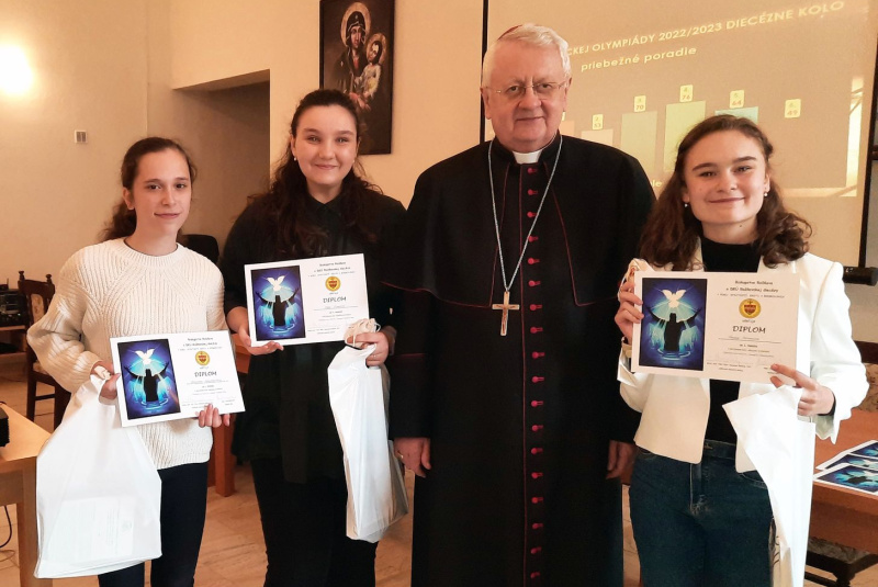Oznamy / Publikácie / Diecézne kolo Biblickej olympiády 2023 - foto