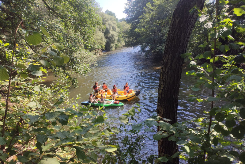 Diecézne centrum mládeže - aktivity / Dobrodružný splav Hrona - 21. august 2023 - foto Diecézne centrum mládeže - aktivity / Dobrodružný splav Hrona - 21. august 2023 - foto
